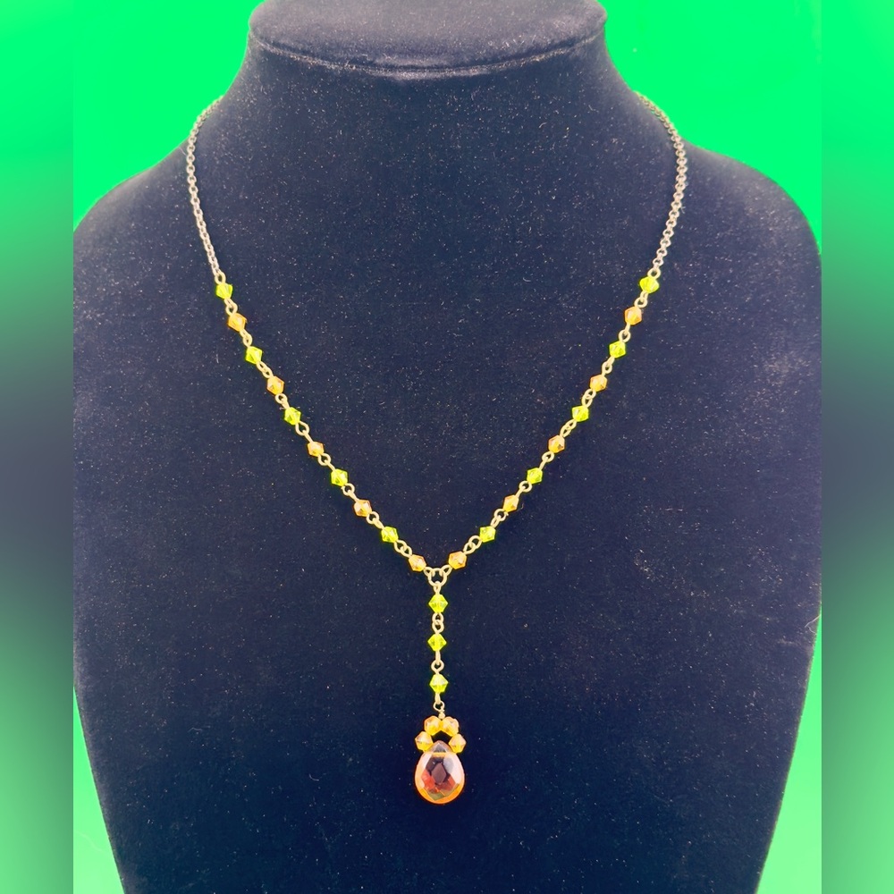 Vintage Multicolor Beaded Necklace